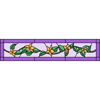 floral stainedglass